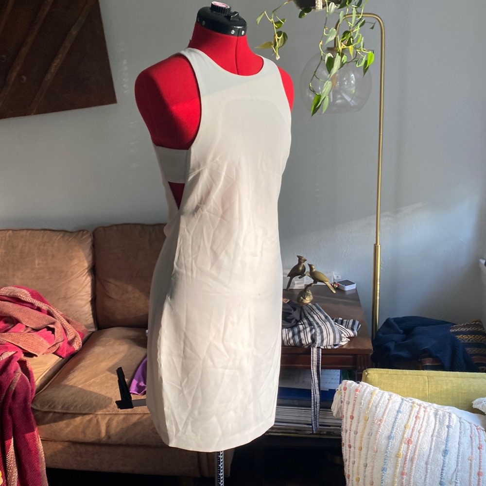 Bishop Young white dress